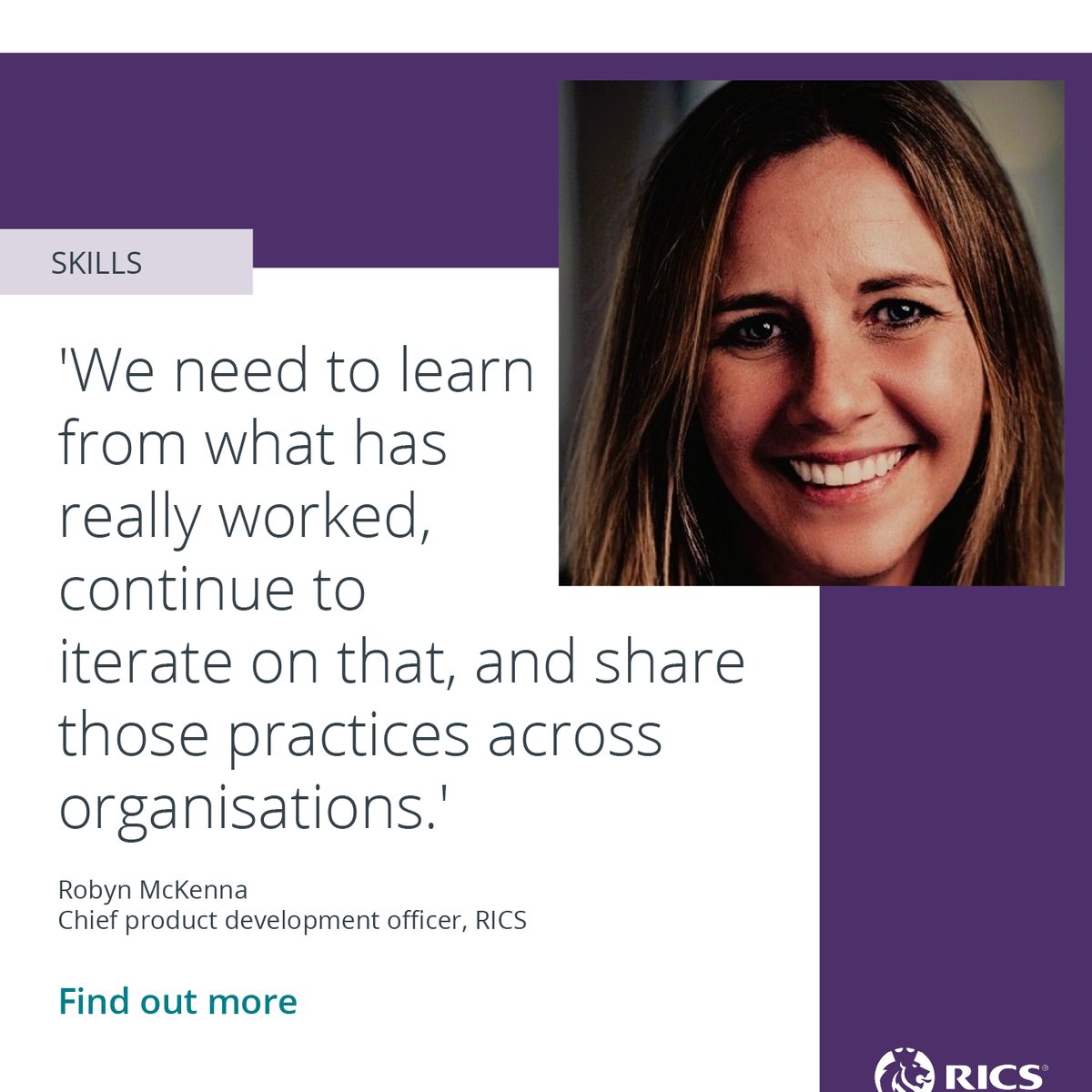 💡 How can we attract and retain talent in the built environment?

Leading industry figures gathered at RICS HQ to debate solutions to the skills gap, now and in the next decade.

✅ How do we reach talent from diverse backgrounds?
✅ Should we harness the power of AI?
✅ What is