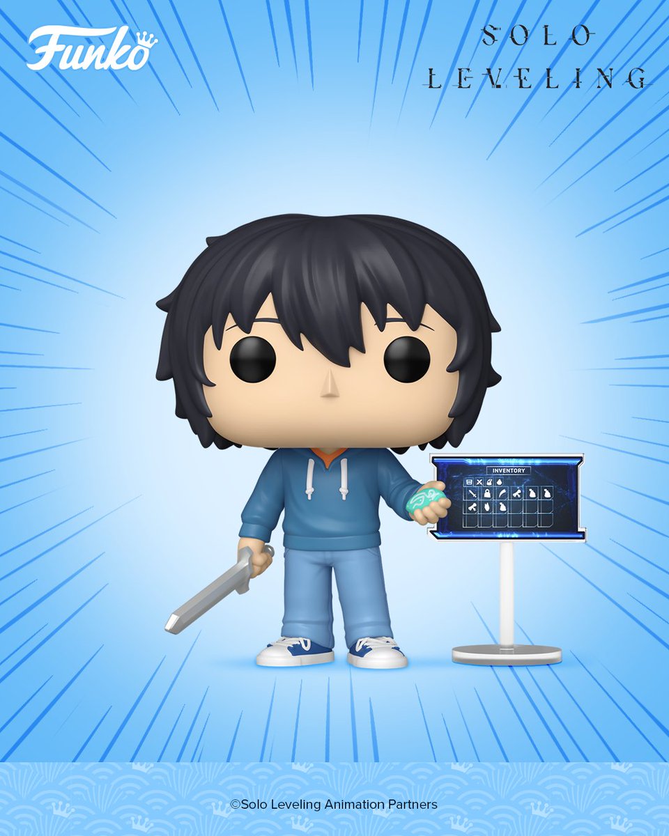 It’s upgrade time! ⚔️ Take your POP! Animation collection to the next level with POP! Sung Jinwoo!  

#Funko #FunkoPOP #SoloLeveling