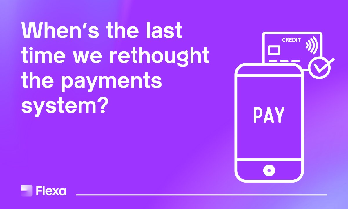 FlexaHQ's tweet image. As a society, we question everything. How do we work? How do we build? How do we move money, data, and information across the world?
But payment systems?
We kept using them as they are.
Later this week, we’re asking a question we should have asked decades ago.