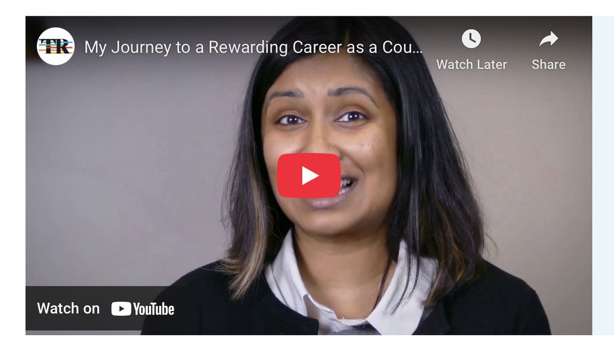 View this video recounting one student's experience and outlining how Tavistock Relationships courses can build the pathway to success as a therapist. 

youtu.be/t0kRzps6Uoo