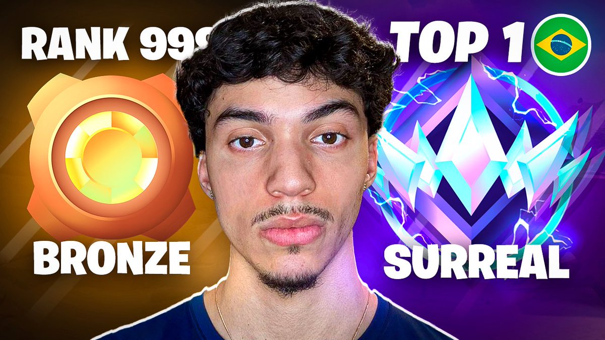 COMO FUI o PRIMEIRO do BRASIL a CHEGAR NO RANK SURREAL!🥇 (NOVA TEMPORADA!)

youtu.be/L6L7-3A7Aq4