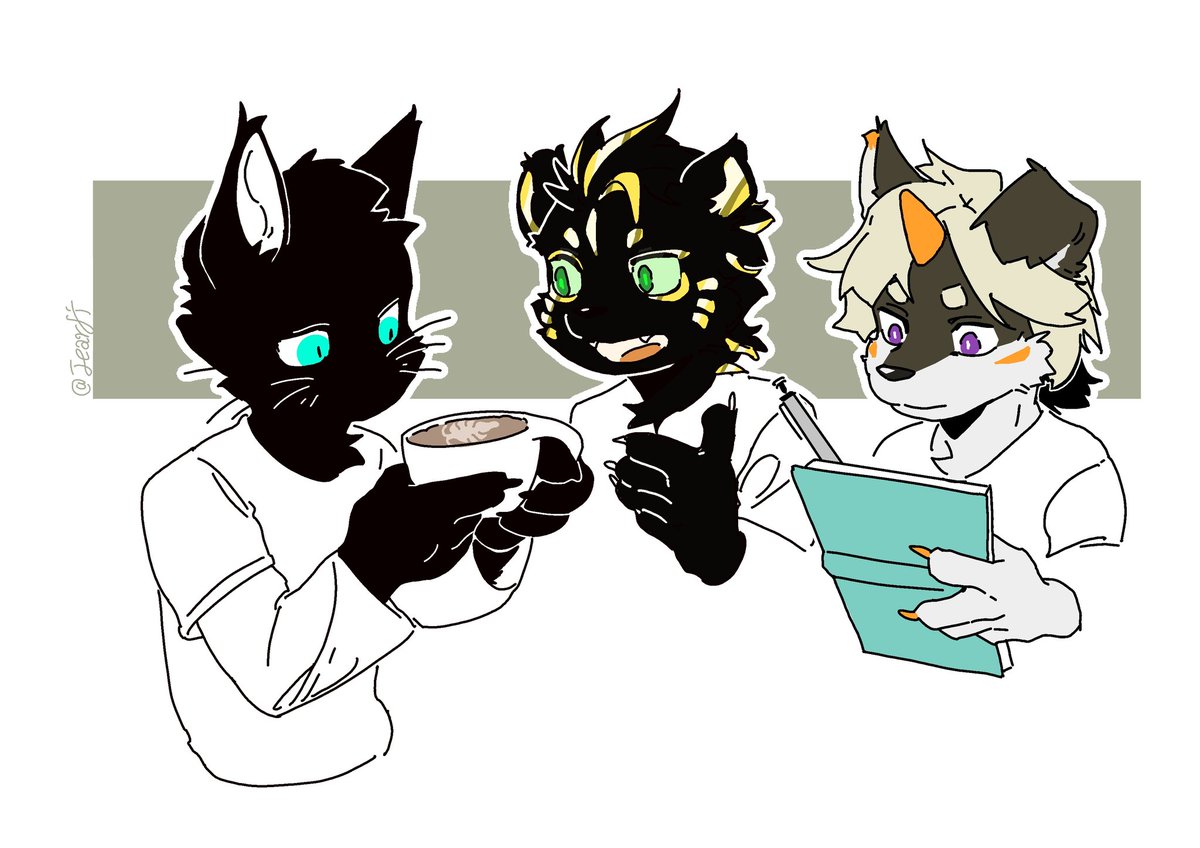 Jearggf's tweet image. #furry 面基摸的鱼