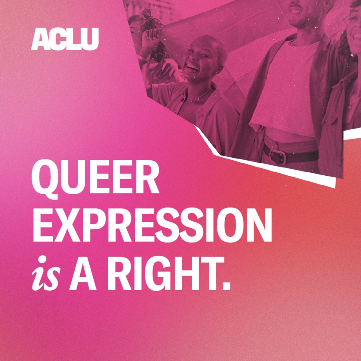 You have the right to be visible, loud, and boldly you.