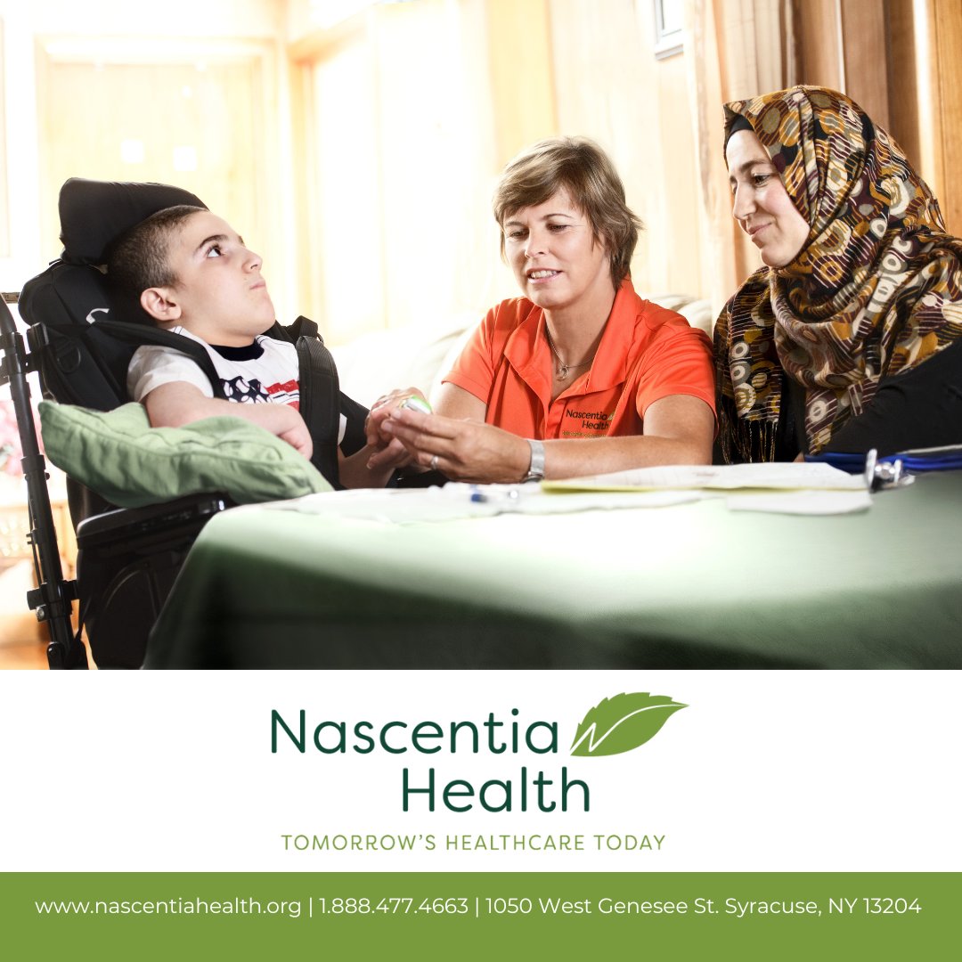 Did you know Nascentia Health currently offers comprehensive pediatric care across Central New York? Our team is here to ensure every child receives the best care at home.

📞 Learn more at nascentiahealth.org or call 1-888-477-4663 (TTY: 711)

#TomorrowsHealthcareToday