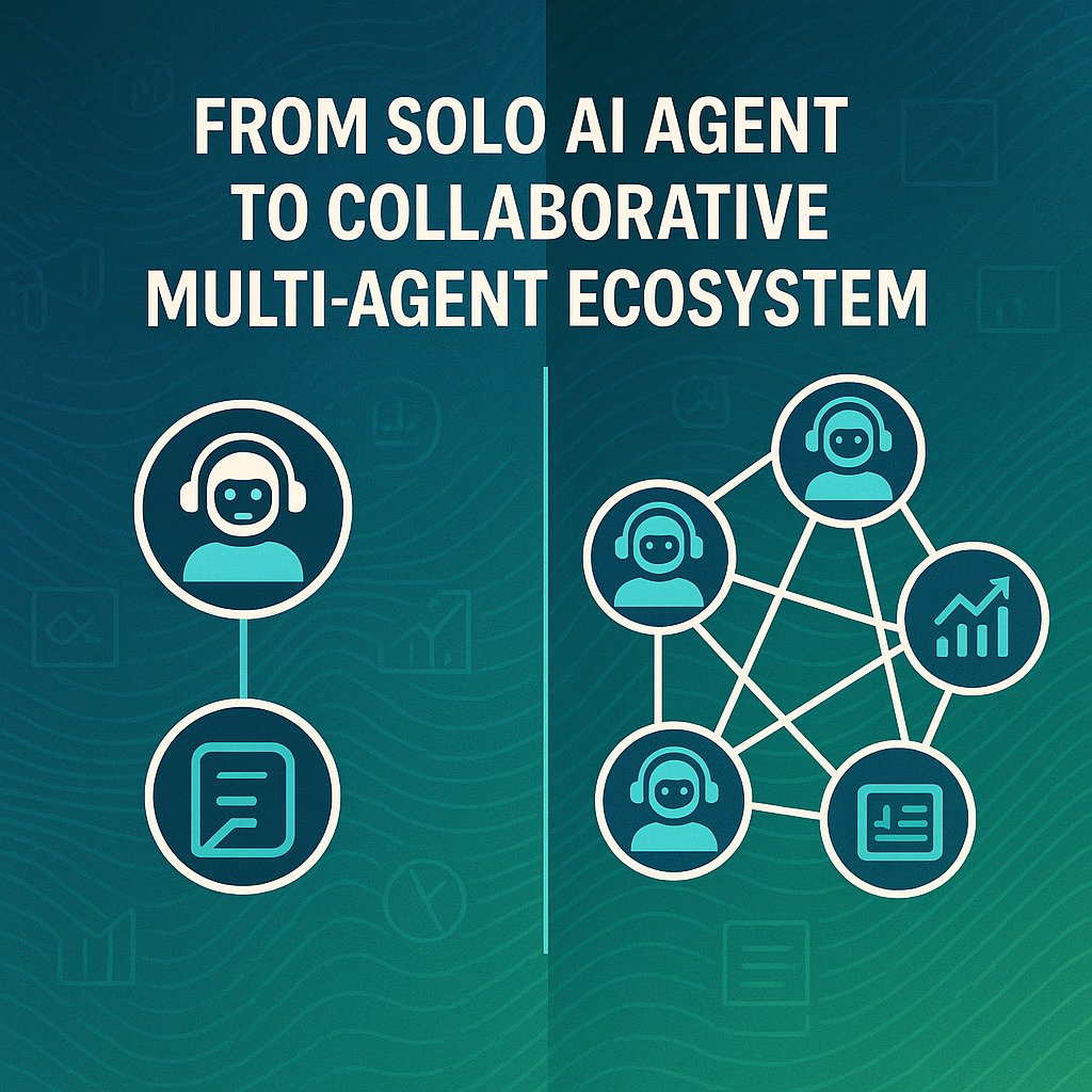 CarbonandCode's tweet photo. AI agent = 1 task-focused bot. AI agents = a team of bots working together across channels to automate, analyse, and personalise at scale.

#carbonandcode #AIAutomation #N8N #AIAgents #MarketingInnovation #DigitalMarketing #AIinMarketing #openAI https://t.co/8uRUkaHPVM