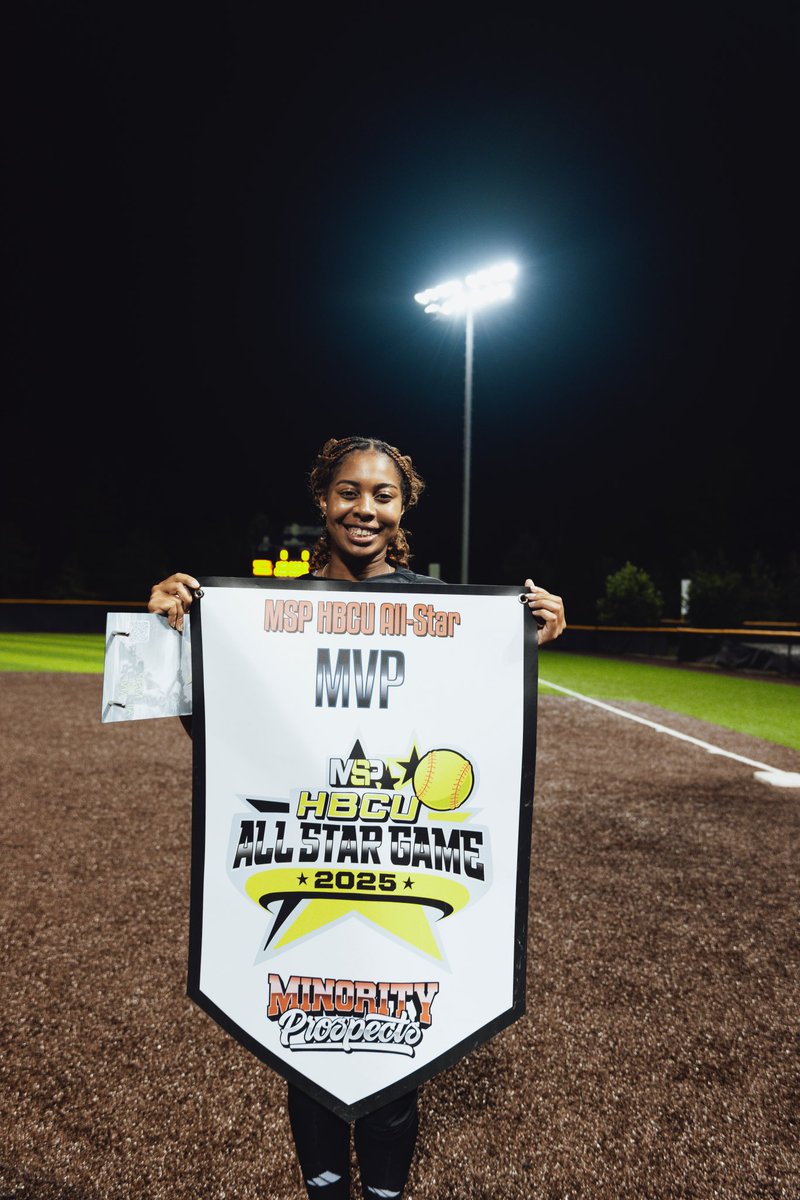 NCCU Softball Alumni, Jaden Davis, will be participating in a spring training game with the MSP All-Stars against the Atlanta Smoke! 

Details ⬇️

🗓️ June 11-12
🥎 Georgia Highlands Softball Complex 
🕕 6:00 PM

RSVP at minorityprospects.com