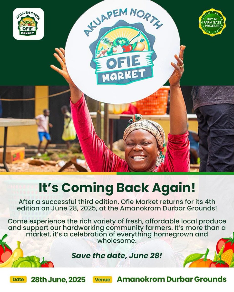 HighestCitize's tweet photo. Highest Class Ofie Market

@sammiawuku 

We go again!!! https://t.co/yFxrHYkjRA