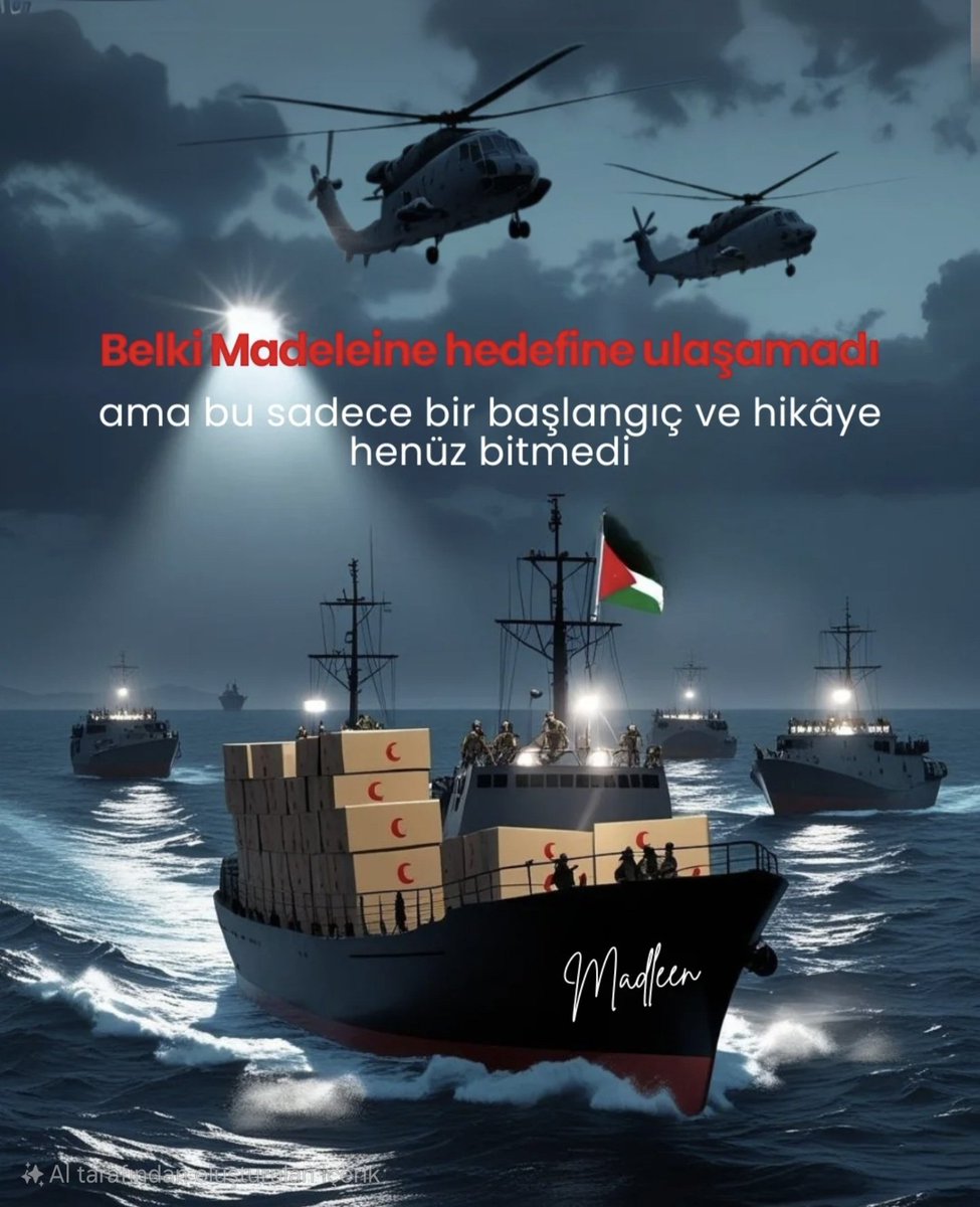 Ey Gazze 
Yüzünün güldüğü gün gönüllerimizin huzura erdiği gündür. Dualarımız selamet olup düşsün bağrına..
#WeAreMadlen