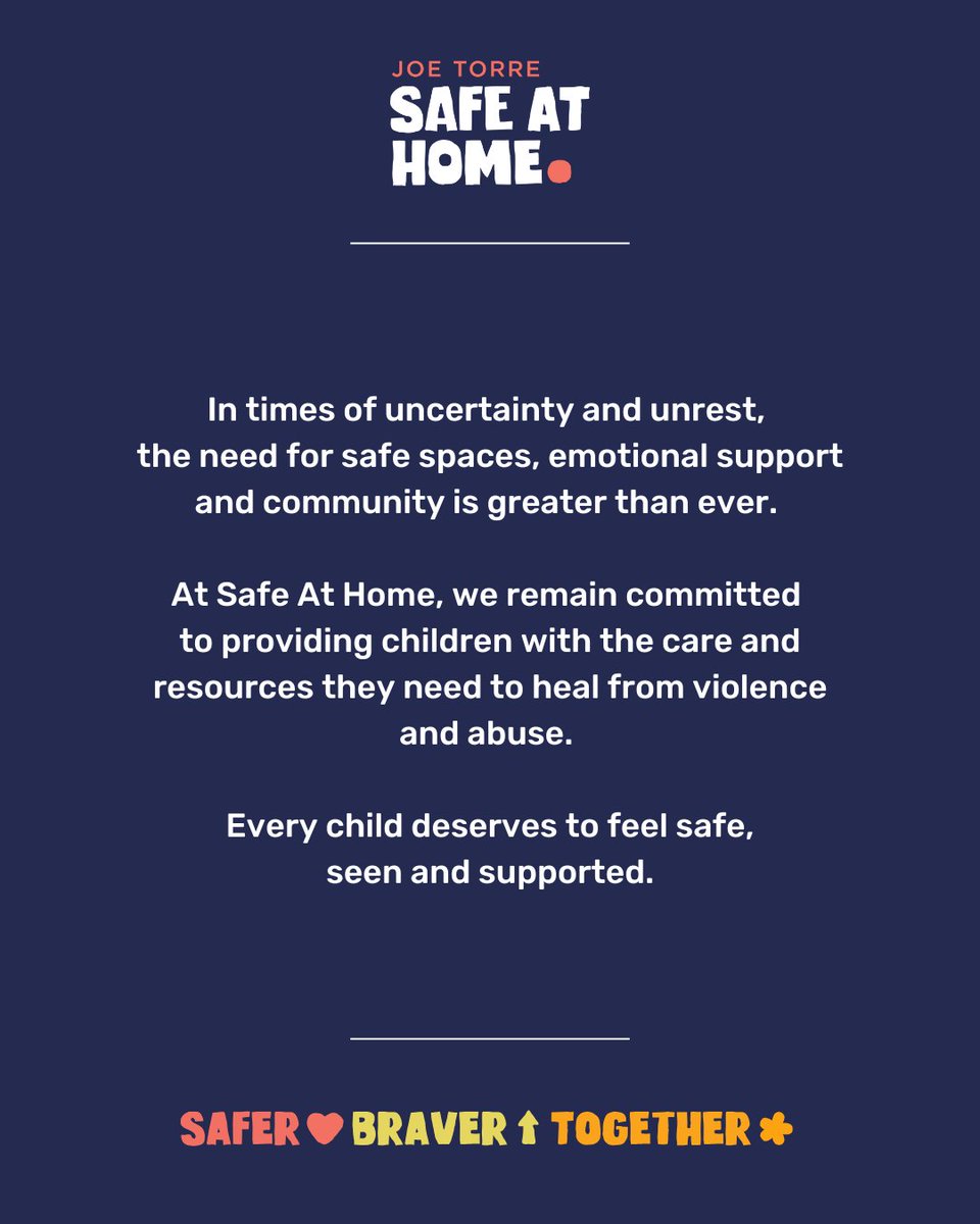 JoeTorre SafeAtHome tweet media