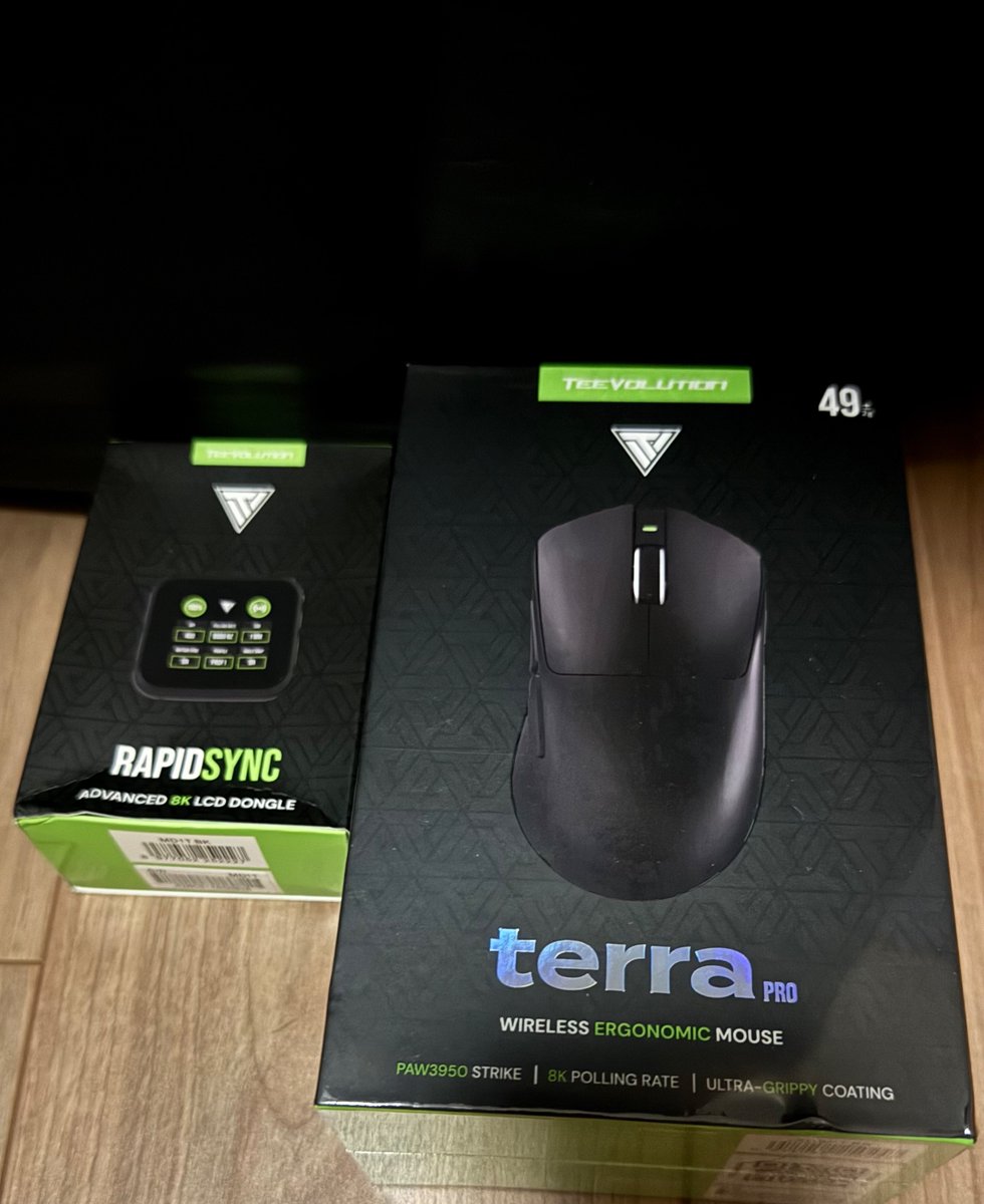 OTT0117's tweet photo. my new gear…
#teevolution
#teevolutionterra https://t.co/2A1UgFna0o