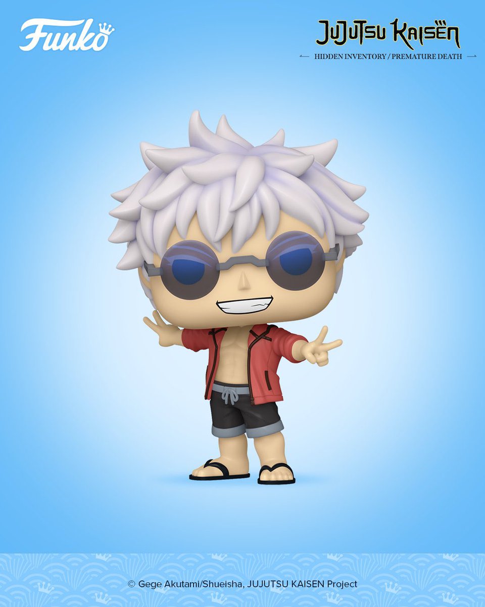 First look! Anime Expo reveals, with Satoru Gojo Funko POP! From Jujutsu Kaisen! Coming soon ~ #SatoruGojo #JujutsuKaisen #JJK #FPN #FunkoPOPNews #Funko #FunkoPOP