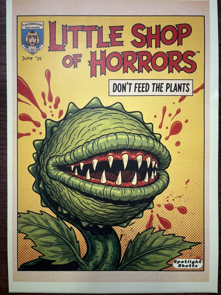 We are very excited that our cluster primary pupils have joined us this afternoon for our show matinee. 
Remember - don’t feed the plant!🪴
Tickets are available in school for Wednesday &amp; Thursday performances 
#Success
