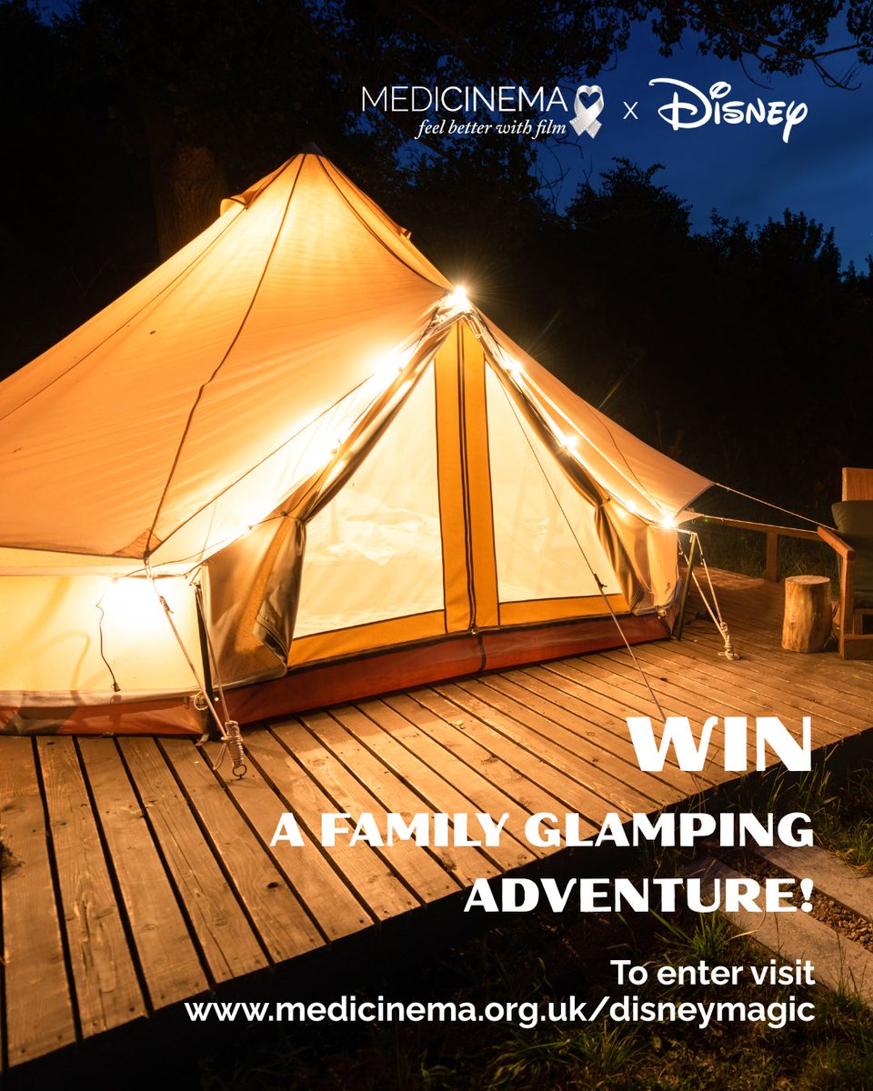 WIN DISNEY PRIZES! Enter for a chance to win an Elio-inspired holiday under the stars PLUS 2 giant Stitch teddies courtesy of <a href="/Disney_UK/">Disney UK</a>. 

Enter at medicinema.org.uk/disneymagic 
#Elio #LiloAndStitch #DisneyCompetition #FeelBetterWithFilm 
*picture for illustrative purposes only