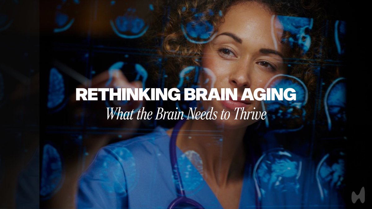 HumanSyncHealth's tweet photo. 🧠 Your brain doesn’t just age with time. It ages with neglect.

Cognitive decline often starts decades before symptoms.

And most people wait too long to do anything about it. https://t.co/tnCJ0rhC5J