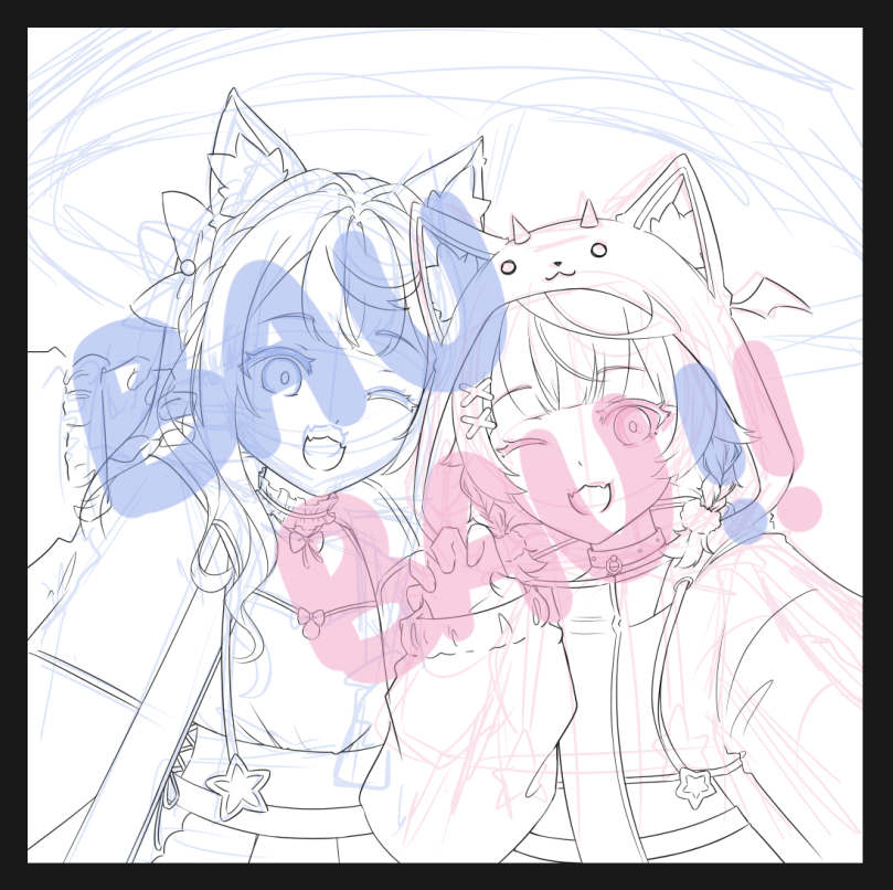 nappie_xd's tweet photo. current FUWAMOCO fanart WIP ( ´ ꒳ ` )✧ https://t.co/S2BsIYNcPq