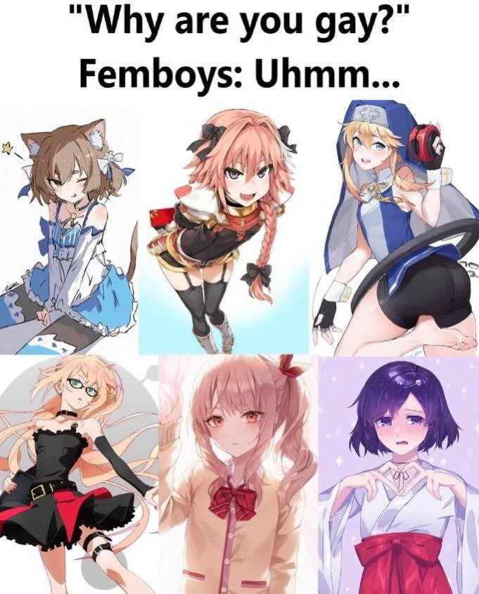 FemboyArtworks's tweet photo. #felix #astolfo #bridget #rui #mizuki #ruka https://t.co/WxAYdgjEs0