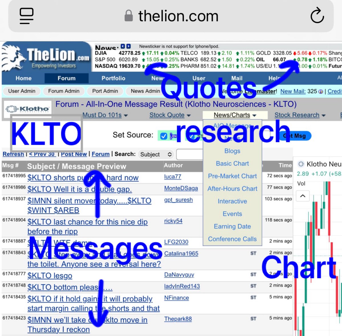 ➡️ Find out what insiders and smart traders are now saying about $KLTO and other hot penny stocks to trade by using TheLIon Free AI search tool below:

➡️ thelion.com/bin/aio_msg.cg…

$EVGN $MEGL $MRIN $NCNA $KWM $RFL $LVWR $IMNN $ZYBT $GELS $CARM $CHNL $ACHR $KNW $JOBY $ASTS $TSLA