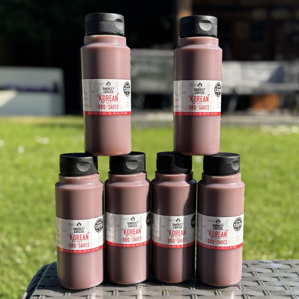 Korean BBQ Sauce squeezies are up on the website. Be quick if you want one! 🔥