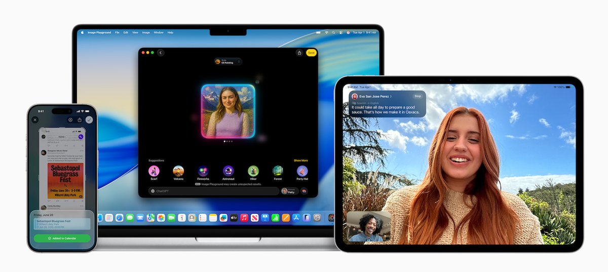 Big news from Apple's WW Developers Conference #WWDC2025 ! Dive into the future of Apple: it's sleek and seriously cool. #AppleEvent #iOS26 #macOSTahoe #AppleIntelligence #TechNewsome <a href="/smartcanuck/">SmartCanucks Canada</a> <a href="/TheIsmaili/">The Ismaili</a> <a href="/AKUGlobal/">Aga Khan University</a> <a href="/AgaKhanMuseum/">Aga Khan Museum</a> #TechUpdates whatsyourtech.ca/2025/06/09/liq…