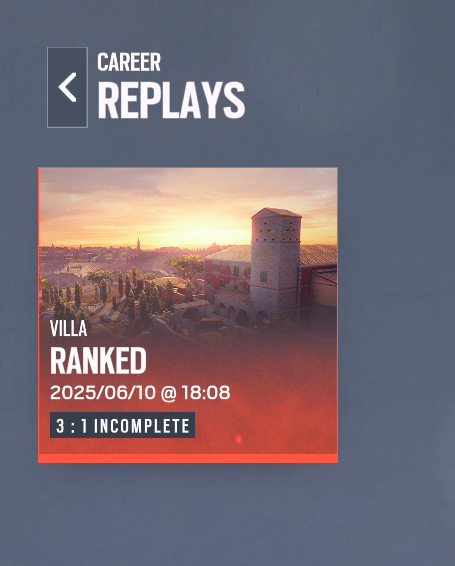 First match on Siege X and after 3-1 and 40 sec left (4vs2) everyone kicked out becouse of servers, RIP🤭