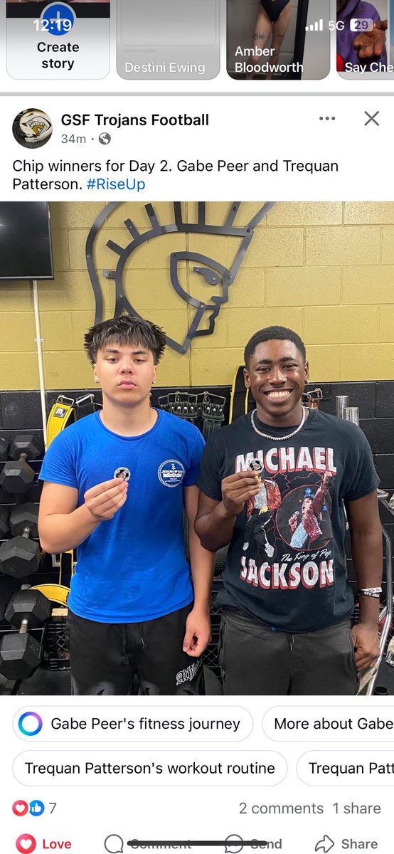 Gpeer317's tweet image. Let’s go! Have a great day with my Trojan brothers and earned me a chip with my bro tre 💪