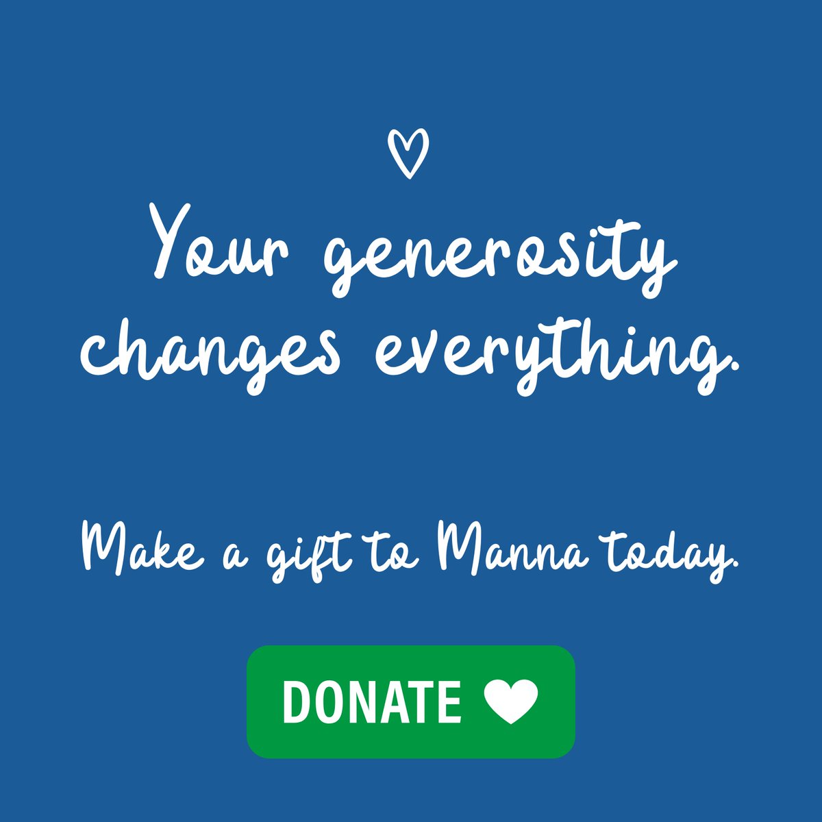 💙 Generosity is powerful.
Your gift to Manna brings healing, hope &amp; recovery to those who need it most.

✨ Make a difference today: mannafund.org/fundraisers/

#GiveToManna #MentalHealthMatters #FundRecovery #MannaFund #SupportHealing