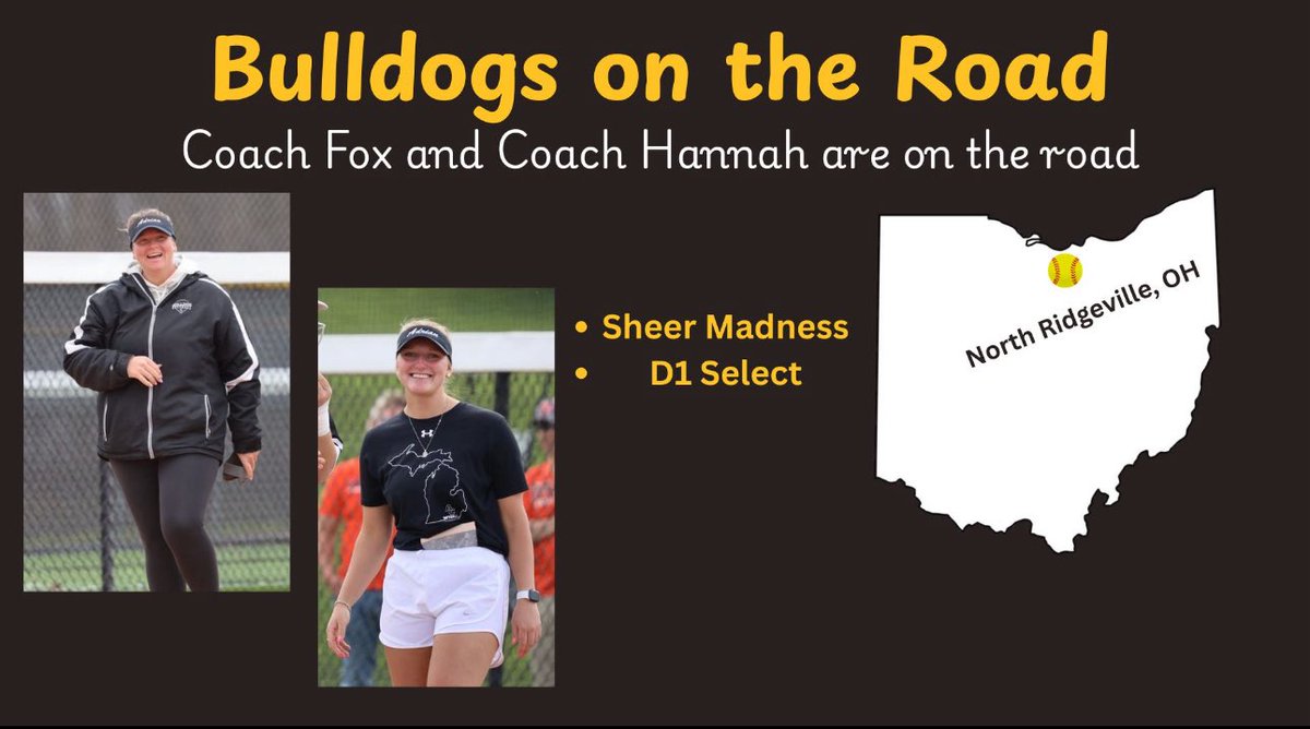 We are heading out on the road! Our coaches are heading to Sheer Madness and D1 Super Select this weekend! 

Send your schedules to kfox@adrian.edu or reply to this tweet!