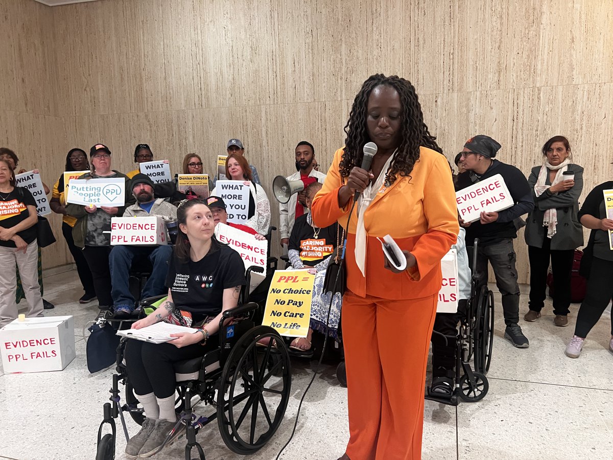 .<a href="/SenatorCCleare/">Senator Cordell Cleare</a> lending support as S07954/S1189 co-sponsor: "[CDPAP and your home care] deserves more thought and time to do it properly. There’s no need to put lives in danger. I will fight until the final hour to get this done before the end of the legislative session."