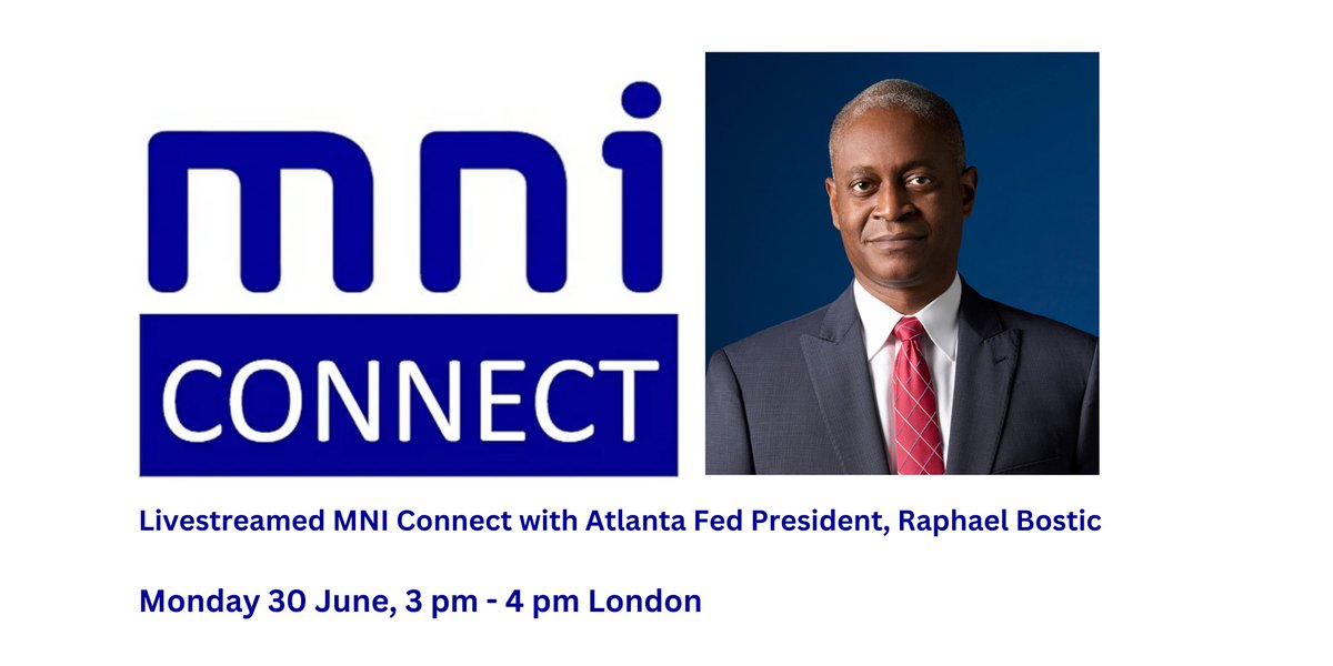 Join MNI &amp; Atlanta Fed President Raphael Bostic for our Livestreamed Connect on the US Economic Outlook.
👉 Register here: mni.marketnews.com/RaphaelBostic

....

#macroeconomics #globalmacro #inflation #mniconnect #economics #useconomy #webcast

<a href="/FedAtlanta/">AtlantaFed</a>