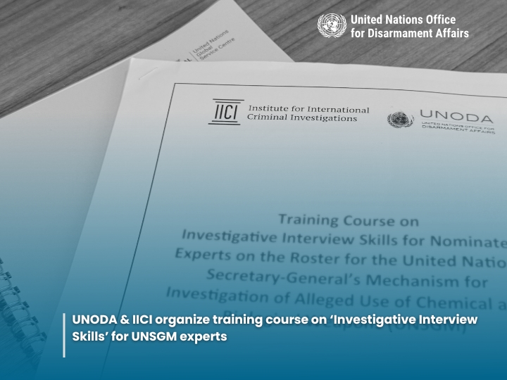 ODA (@un_disarmament) on Twitter photo From 26-30 May, <a href="/UN_Disarmament/">ODA</a> & <a href="/InstituteIntl/">IICI</a> organized a training course on Investigative Interview Skills for experts on the #UNSGM roster. Read more here: rb.gy/aen94f From 26-30 May, <a href="/UN_Disarmament/">ODA</a> & <a href="/InstituteIntl/">IICI</a> organized a training course on Investigative Interview Skills for experts on the #UNSGM roster. Read more here: rb.gy/aen94f