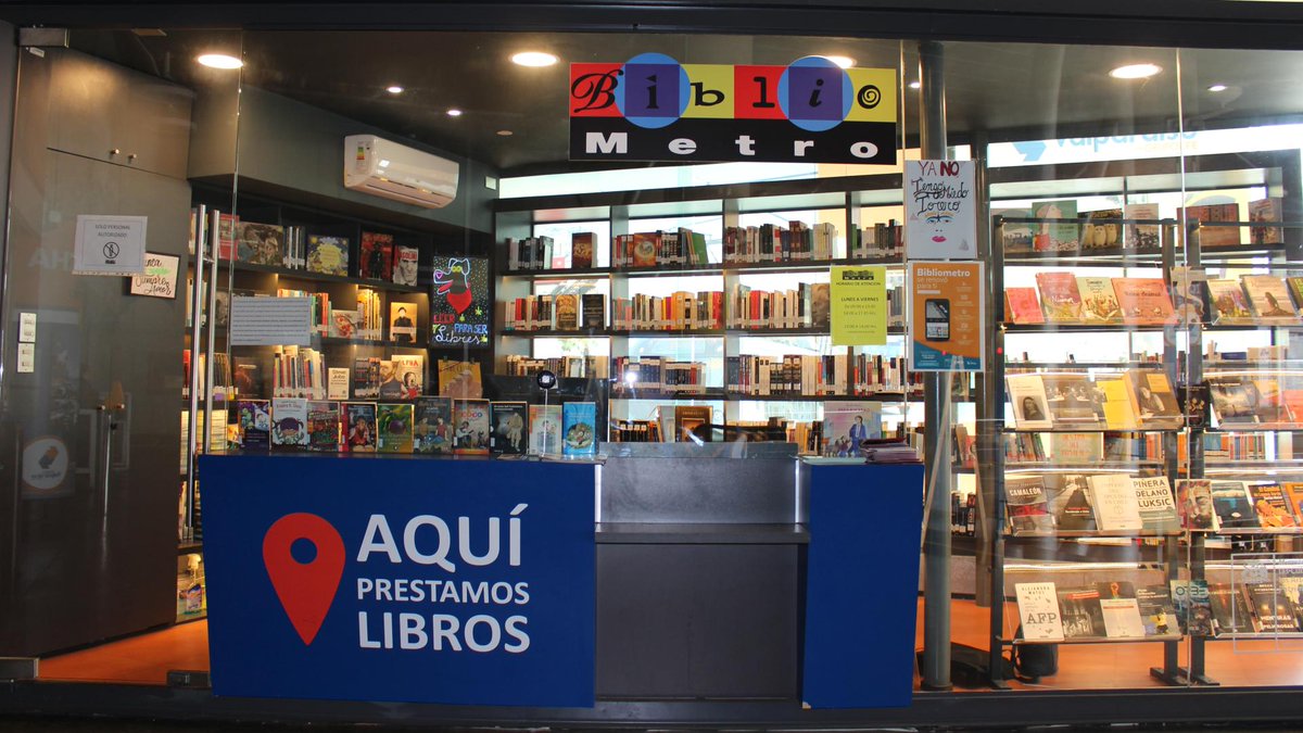 ¡Únete a la aventura literaria en Bibliometro Valparaíso! 📚🚂

Te prestamos hasta 7 libros por 14 días, renovables por otros 14 días más. Puedes pedir tus libros en nuestras sucursales .
¡Te esperamos! 📖👋 

<a href="/EFEValparaiso/">Tren Limache-Puerto</a> <a href="/patrimonio_cl/">Patrimonio_cl</a>