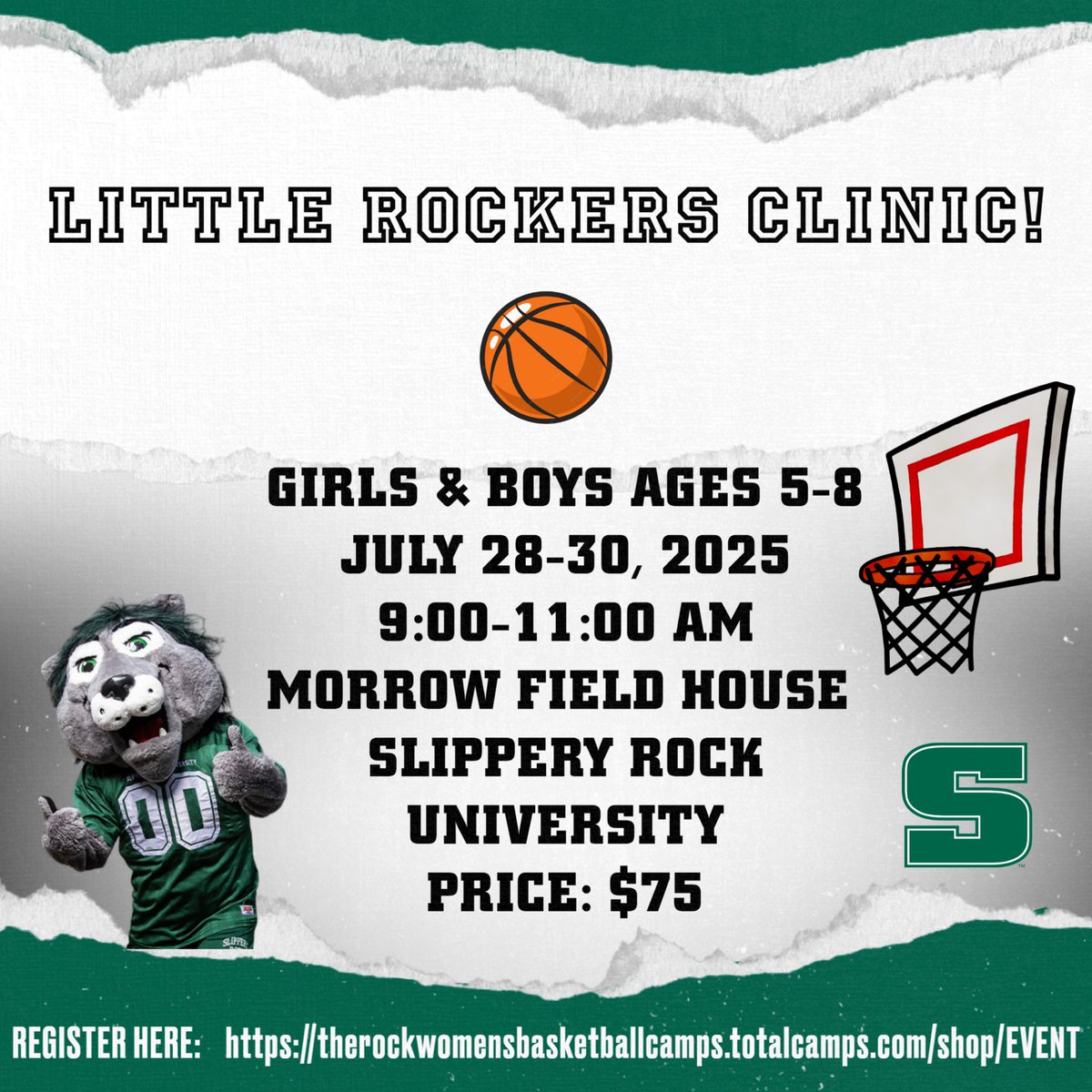 This one is for the littles! 💚🏀