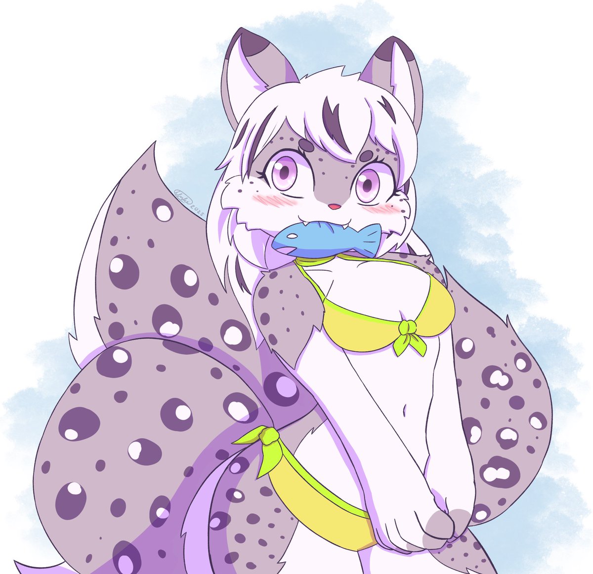 It’s popufur Yu’s OC, Mai