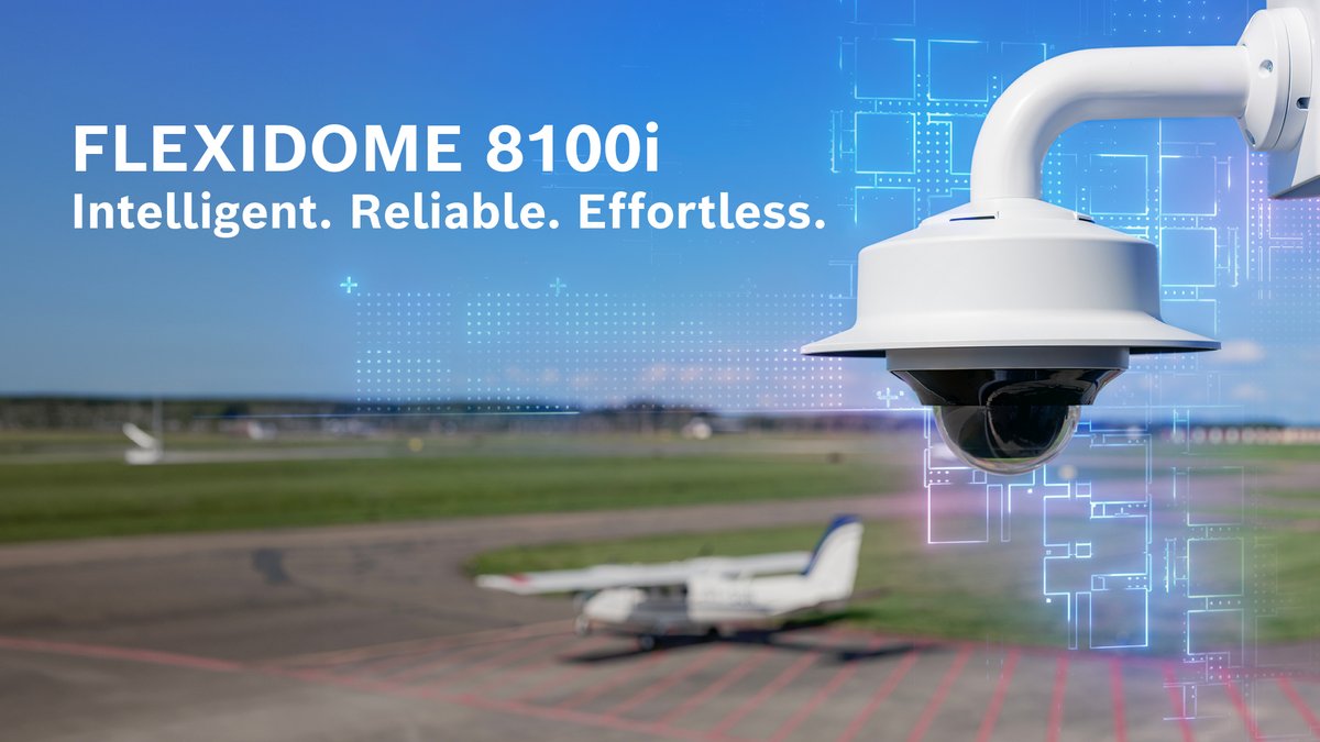 ✨The new FLEXIDOME 8100i now with a pre-assembled Hydrophilic Bubble Option across all models
• Clear, high-quality imaging in wet or humid conditions
• Reduced need for manual cleaning
• Enhanced visibility
bit.ly/43uUa0u 
#powertopredict #safetyandsecurity