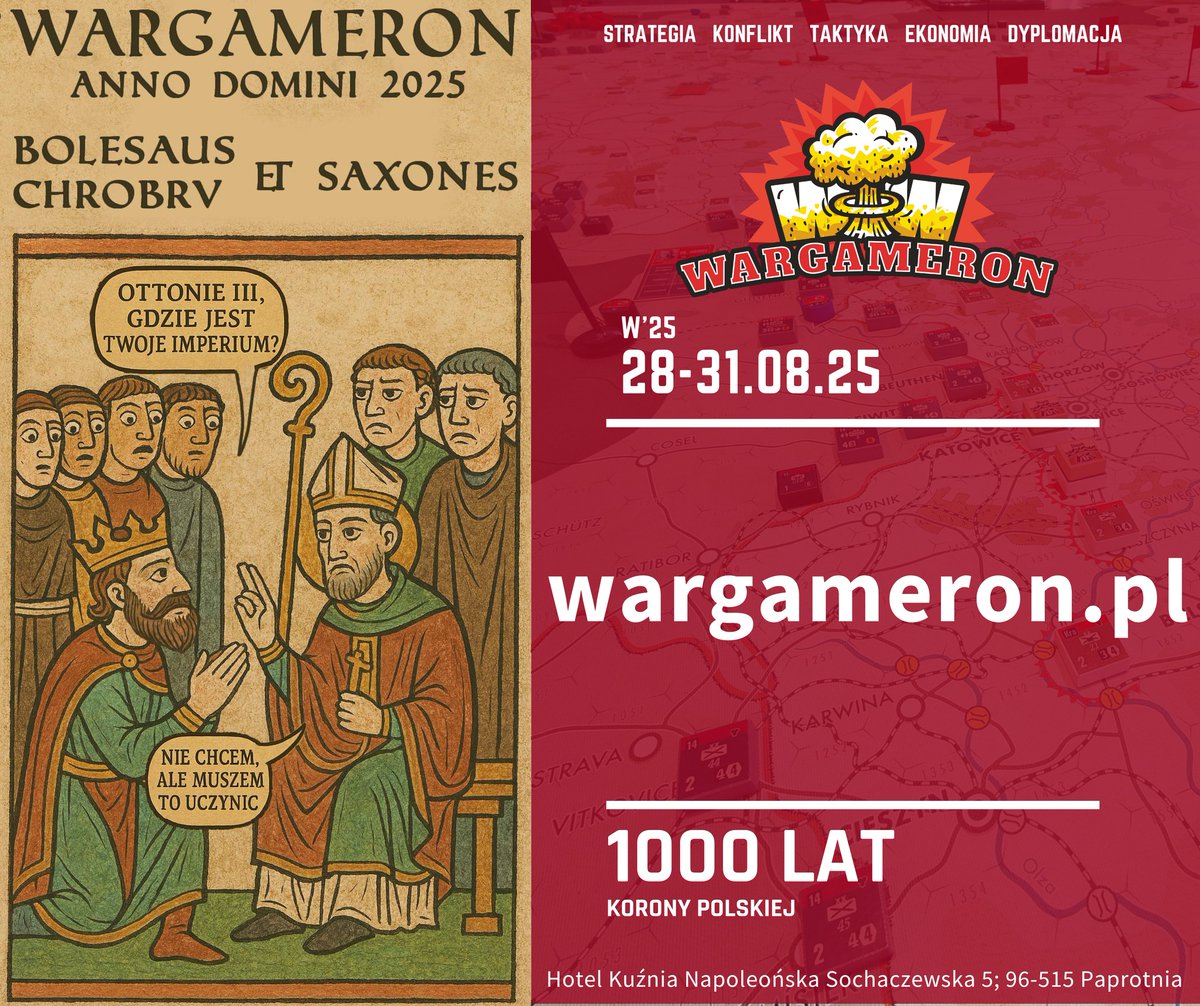 BambotPiotr's tweet image. And finally, we have a proper convention website with a fully automated reservation system and scheduling of games during convention. Time passes and the convention continues to grow. Be sure to check it out: wargameron.pl