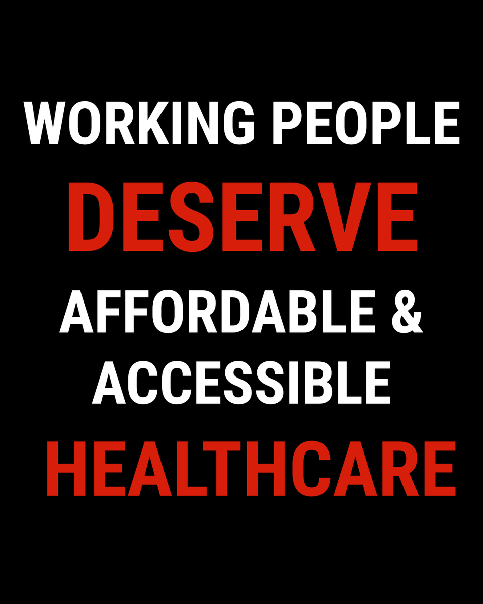 Make America sicker? The Budget Reconciliation Bill would make healthcare less affordable and less accessible. This is the opposite of what working people need. #FederalBudgetAbsurditites