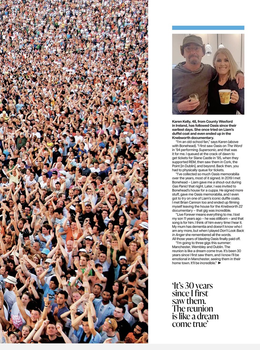 karenkellytae's tweet image. Got featured in hello magazine in the special oasis edition 👌#hellomagazine #oasis