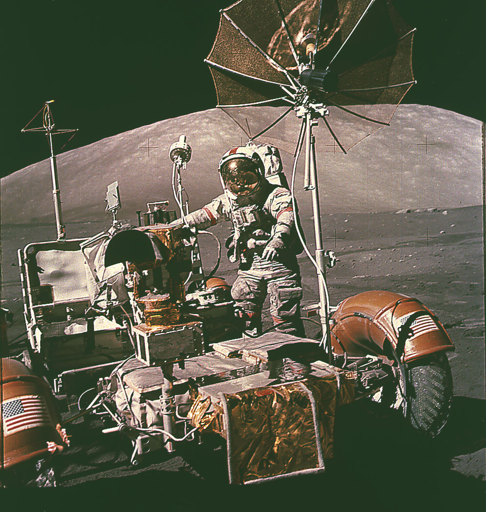 Led by Lunar Outpost, the Lunar Dawn team is delivering the safest + most reliable LTV! <a href="/GM/">General Motors</a> provides advanced battery tech + expertise in chassis and suspension. GM's legacy in space dates back to Apollo missions with NASA's LRV. #TheNextLeap #DrivingArtemis 📷: <a href="/NASA/">NASA</a>