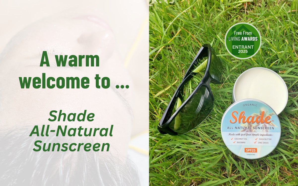 A warm welcome to Shade All-Natural Sunscreen! #FFLA25