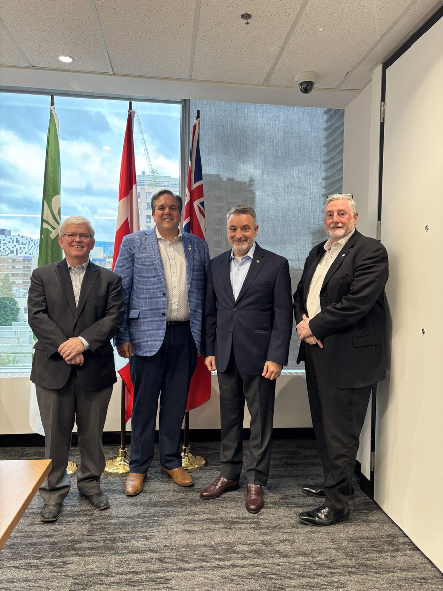 OCSTA (@catholicedu) on Twitter photo Meeting with Minister of Education <a href="/PaulCalandra/">Paul Calandra</a> today in support of student achievement and well-being, OCSTA President Michael Bellmore, Past President Patrick Daly and, Exec. Dir. Nick Milanetti. #CatholicEducation #onted #PilgrimsofHope Meeting with Minister of Education <a href="/PaulCalandra/">Paul Calandra</a> today in support of student achievement and well-being, OCSTA President Michael Bellmore, Past President Patrick Daly and, Exec. Dir. Nick Milanetti. #CatholicEducation #onted #PilgrimsofHope