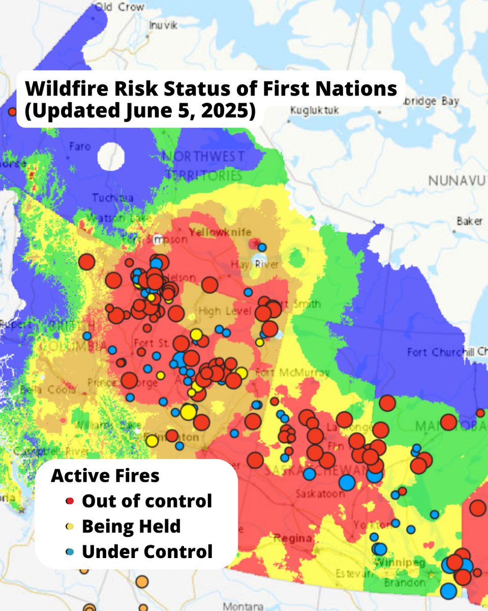 Indigenous_ca's tweet photo. Wildfires are spreading across Turtle Island, destroying many indigenous communities' homes. It is our time to do our part in supporting them with the resources they need.
Resources cross-province are listed here:
https://t.co/JeArkOYkm9
#MutualAid #WildfireResources https://t.co/nJSXTyj1k3