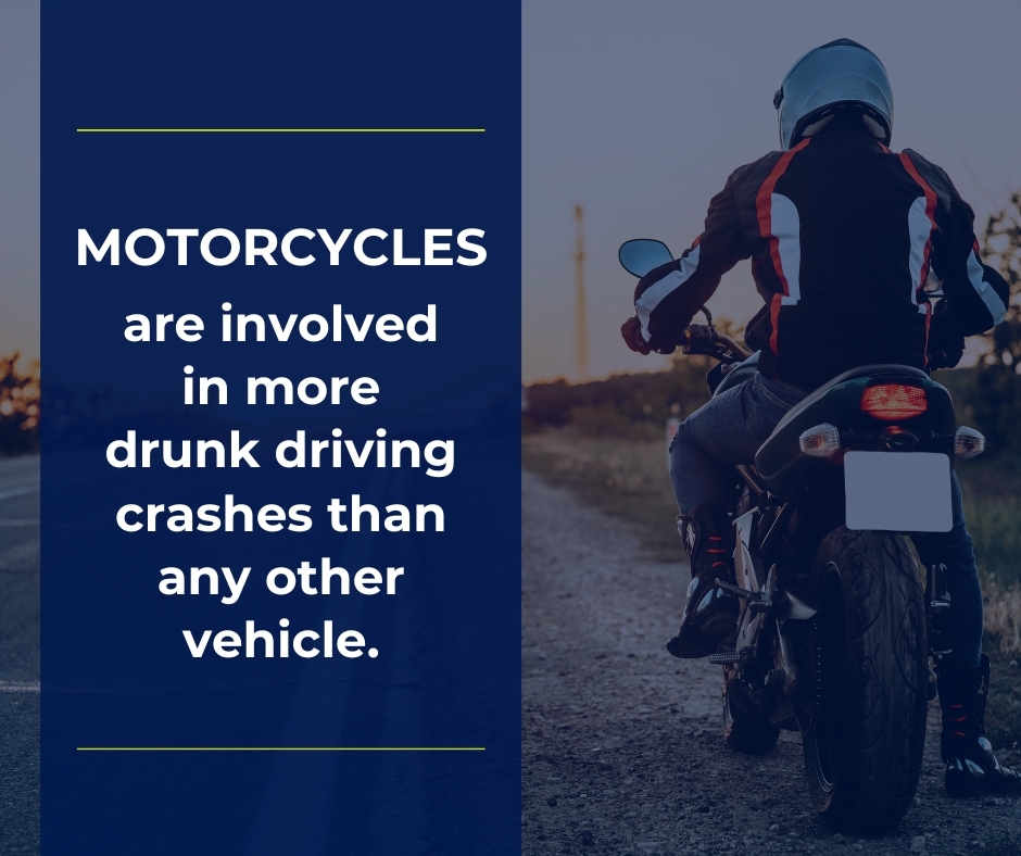 Avoiding drunk driving isn't only for cars. Whether you are riding a motorcycle or any other vehicle, call a ride instead of driving impaired.