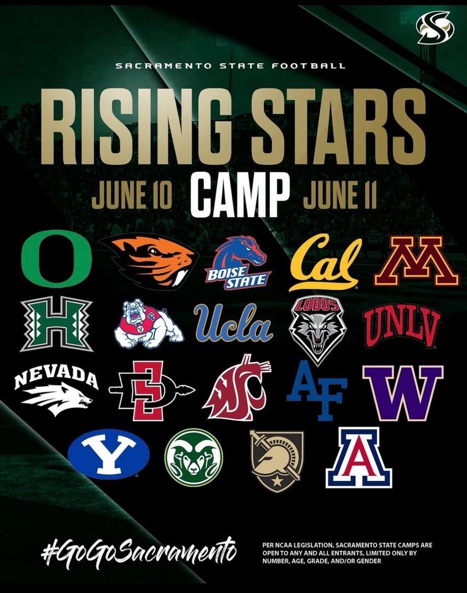 Maxwe11Mitchell's tweet image. Excited to compete today at Sac St camp!
@CoachAdhir @BrandonHuffman