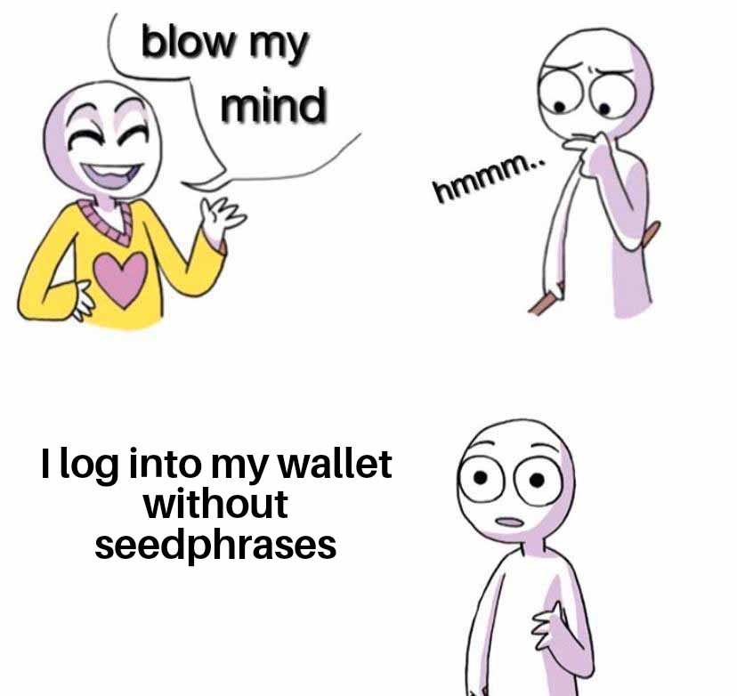 vickybantin's tweet photo. I could tell easily that a lot of us have multiple wallets. One thing that's discouraging is having to write down seedphrases, and a lot of time, we forget to even do so, which means you can potentially lose your wallet well, not anymore. @deficonnecter  has it figured out. https://t.co/OHc4K0bnCZ