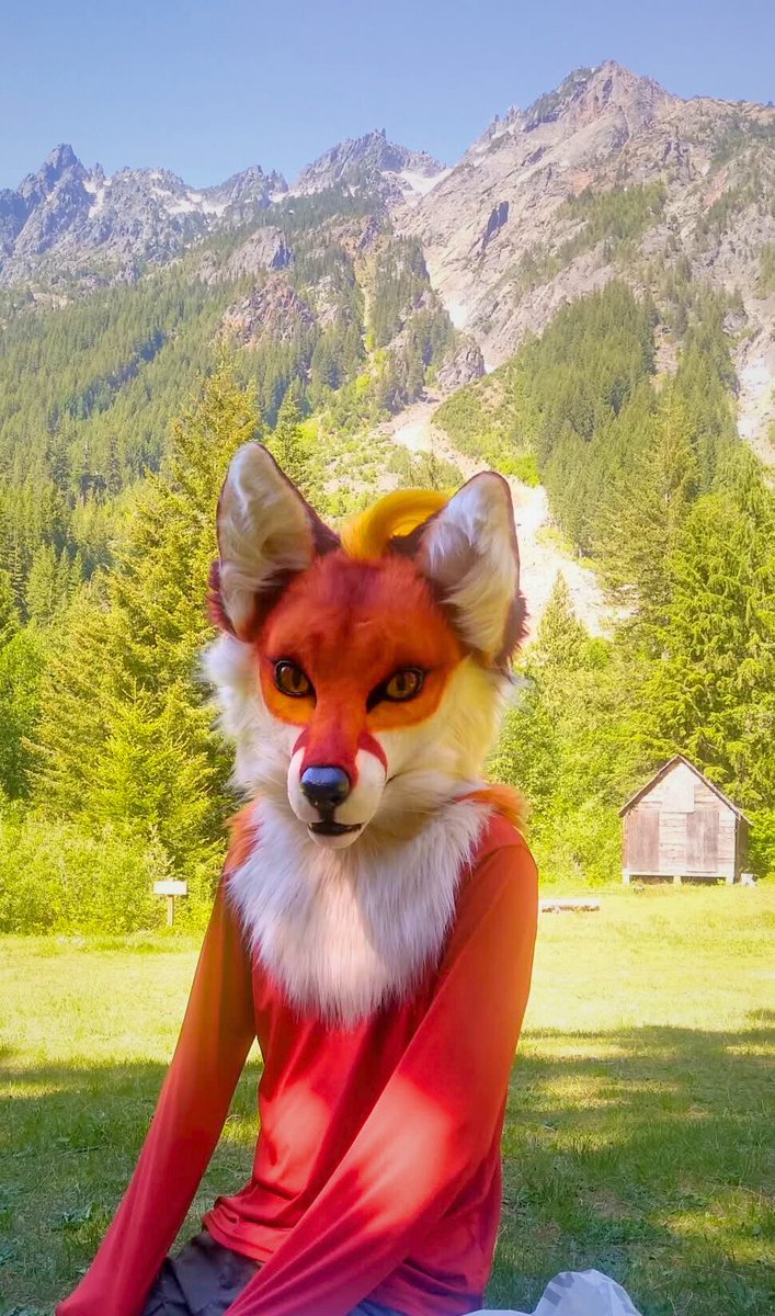 Fun little hike to the abandoned Monte Cristo ghost town!  

#FursuitEveryday