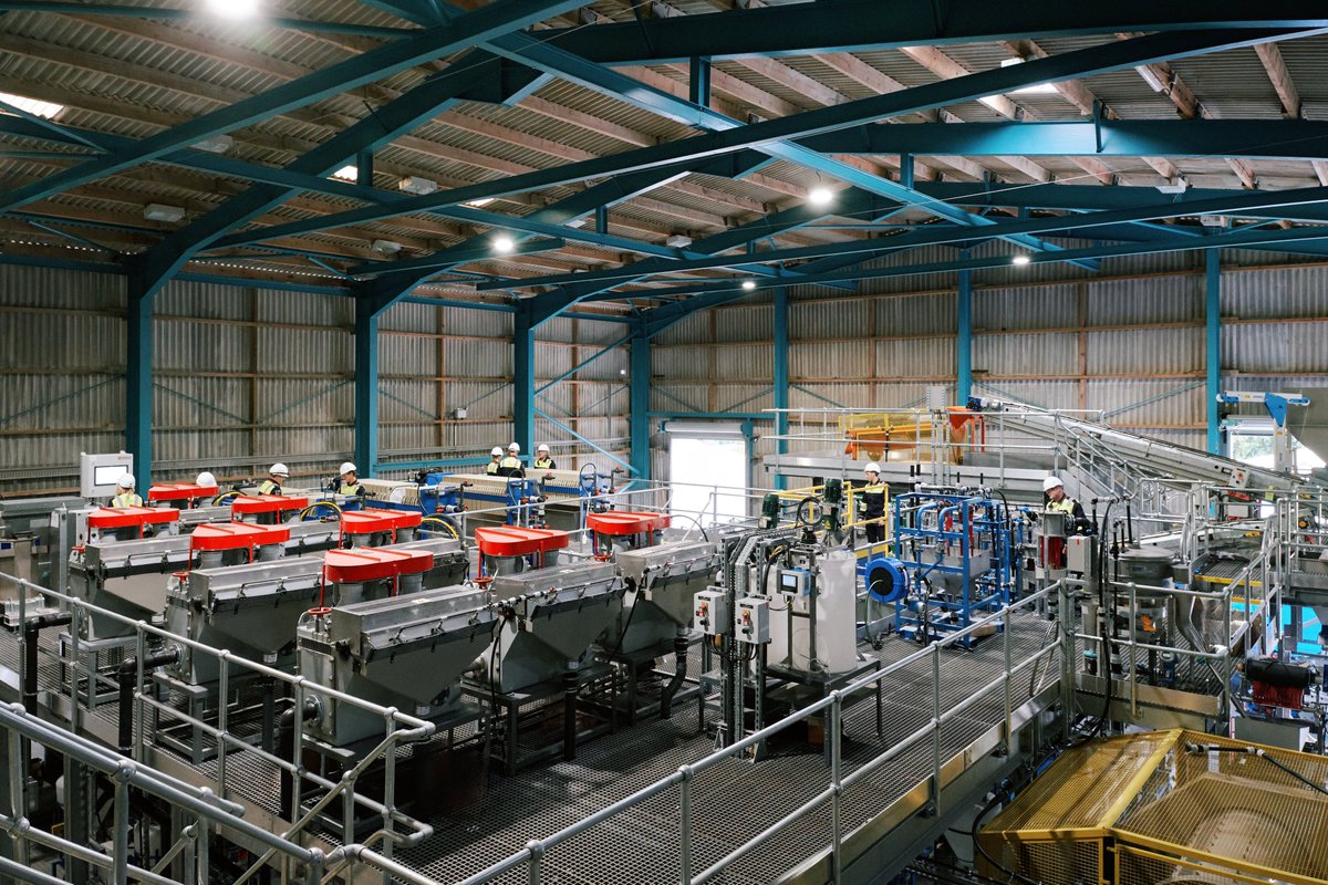 Kicking off the UK Mining Conference here in Cornwall! ⚒️ A pleasure to welcome visitors to our Trelavour Lithium Project today for site tours. Proud to showcase our tech driving responsible lithium extraction for a low-carbon future. 🔋 #CornishLithium #UKMiningConference