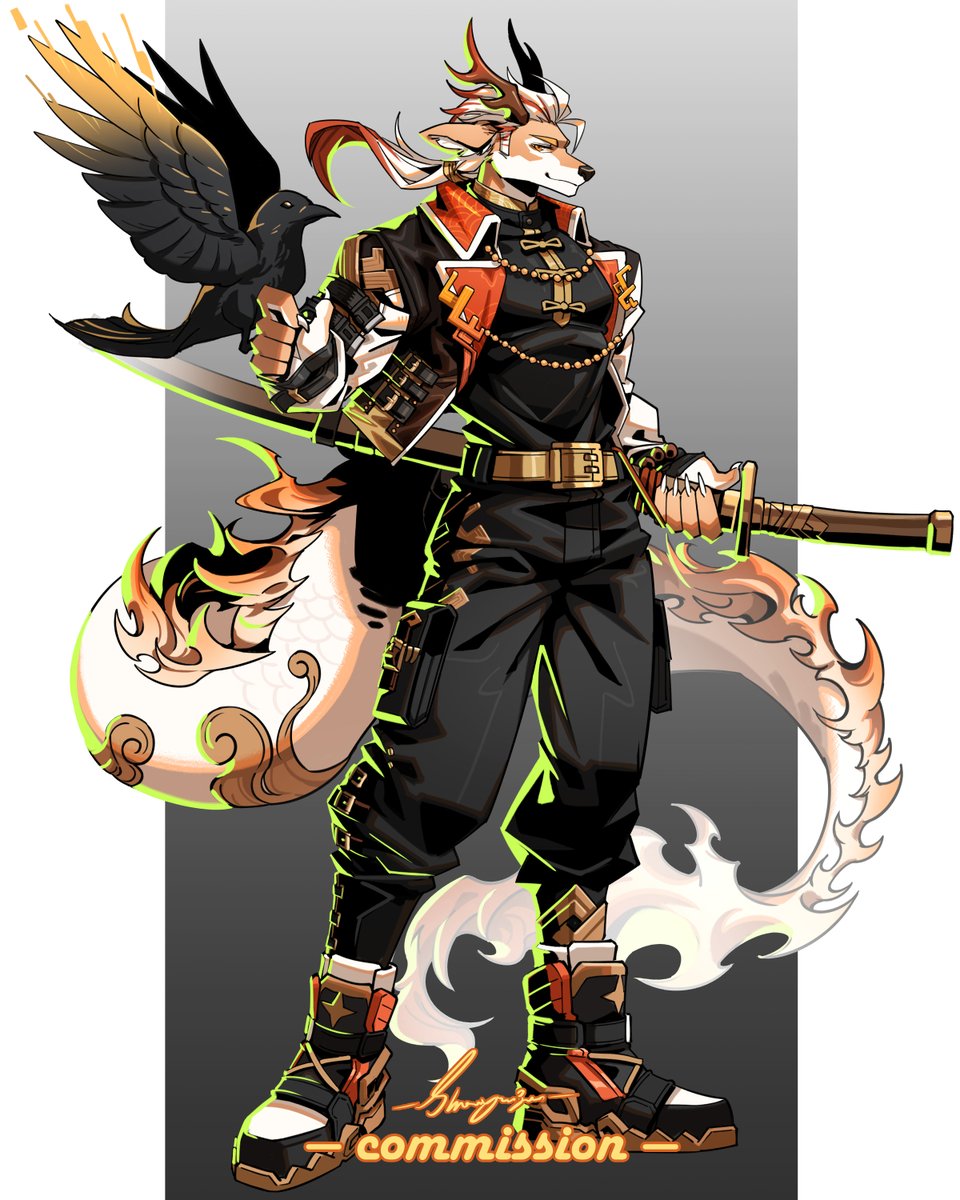 【山云美漫风格立绘】东龙

感谢老板来稿捏

@麒晓云 

是个帅气的东龙捏~~

#commission #ocartist #OC #draw #FURRY #furryart #orange #animal #cute #shanyunjun #cyberpunk #furrycommision #furryartist #Cyberpunk2077 #cyberpunkfansart