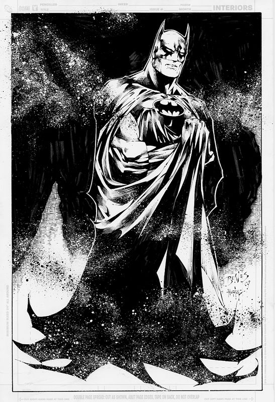 iamluke85's tweet photo. #batman artwork by #EdBenes (Penciller) , #RobHunter (Inker) https://t.co/UpkseXclLU