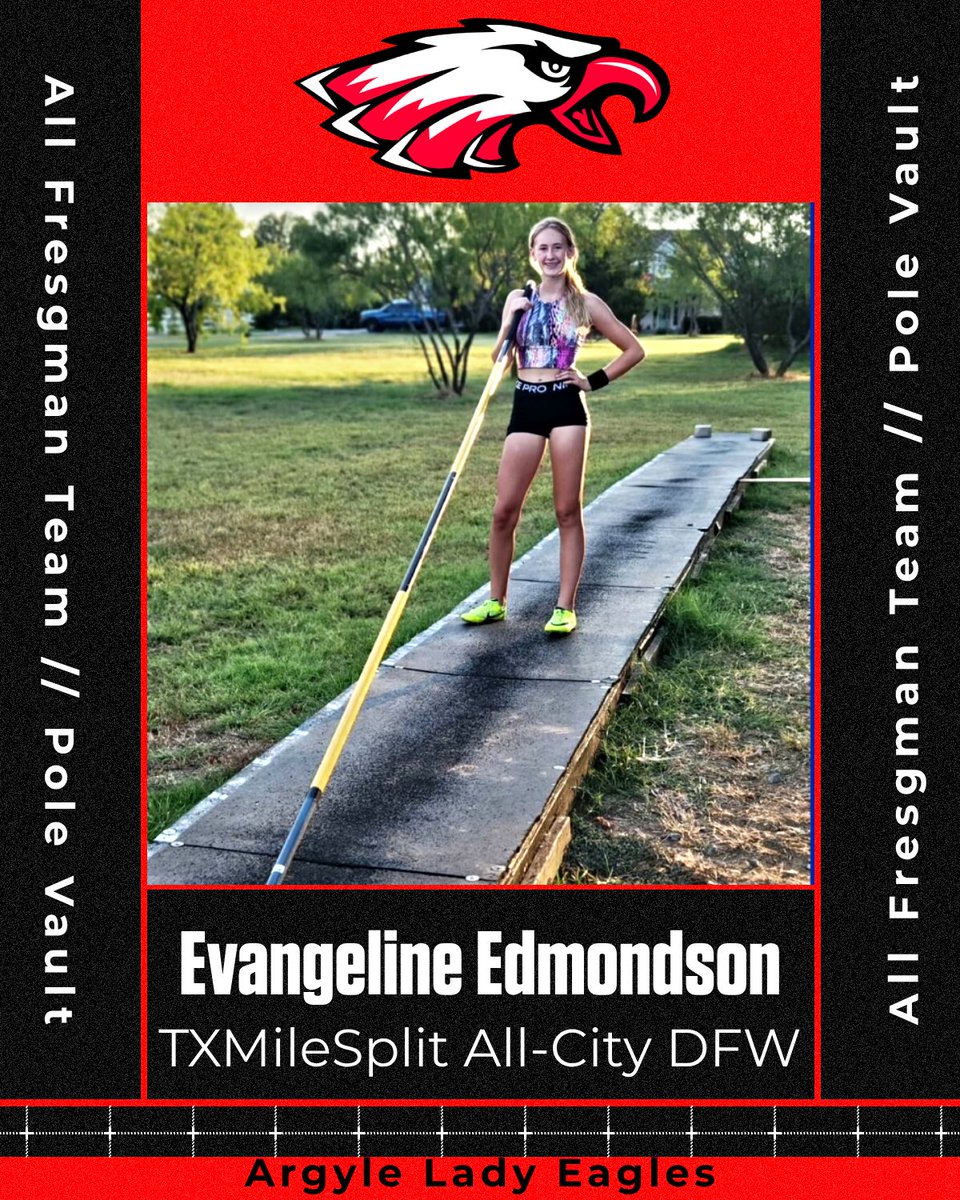 Argyle Women's XC and Track & Field (@aisdhstrackcc) on Twitter photo Thank you <a href="/TXMileSplit/">Texas MileSplit</a> for recognizing these amazing athletes as Freshman All-City! <a href="/DebanksVanessa/">Vanessa Debanks</a> Thank you <a href="/TXMileSplit/">Texas MileSplit</a> for recognizing these amazing athletes as Freshman All-City! <a href="/DebanksVanessa/">Vanessa Debanks</a>