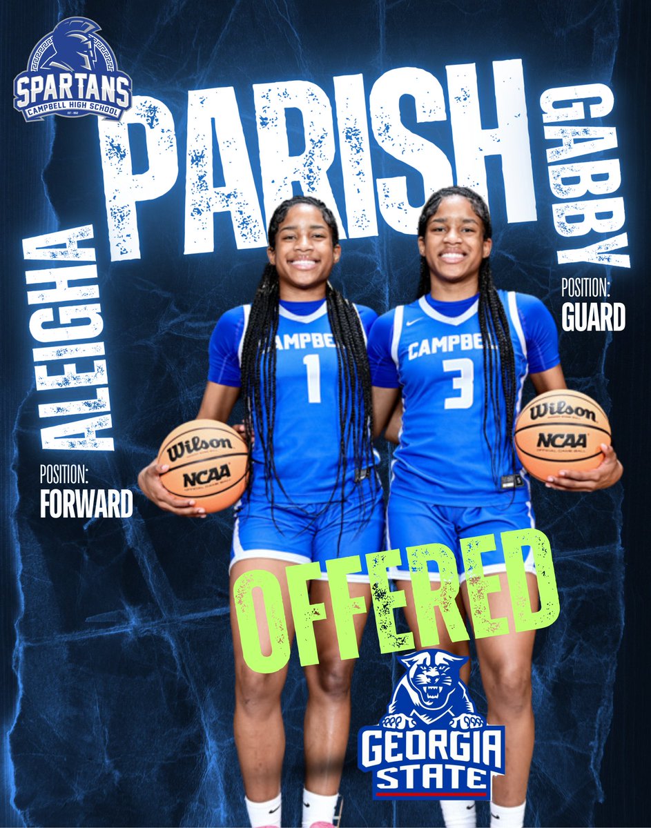 Campbell GBB (@gbbcampbell) on Twitter photo Congrats to <a href="/Parishtwins/">Parish Twins</a> for receiving an offer from <a href="/GSU_WBasketball/">GSU Women's Basketball</a> and <a href="/coachgenehill/">Gene Hill</a>! <a href="/KyleSandy355/">Kyle Sandy</a> <a href="/PGH_Georgia/">Prep Girls Hoops Georgia</a> <a href="/mdjonline/">MDJ Online</a> <a href="/ajc/">Atlanta Journal-Constitution</a> <a href="/ATLTipoffClub/">Atlanta Tipoff Club</a> Congrats to <a href="/Parishtwins/">Parish Twins</a> for receiving an offer from <a href="/GSU_WBasketball/">GSU Women's Basketball</a> and <a href="/coachgenehill/">Gene Hill</a>! <a href="/KyleSandy355/">Kyle Sandy</a> <a href="/PGH_Georgia/">Prep Girls Hoops Georgia</a> <a href="/mdjonline/">MDJ Online</a> <a href="/ajc/">Atlanta Journal-Constitution</a> <a href="/ATLTipoffClub/">Atlanta Tipoff Club</a>